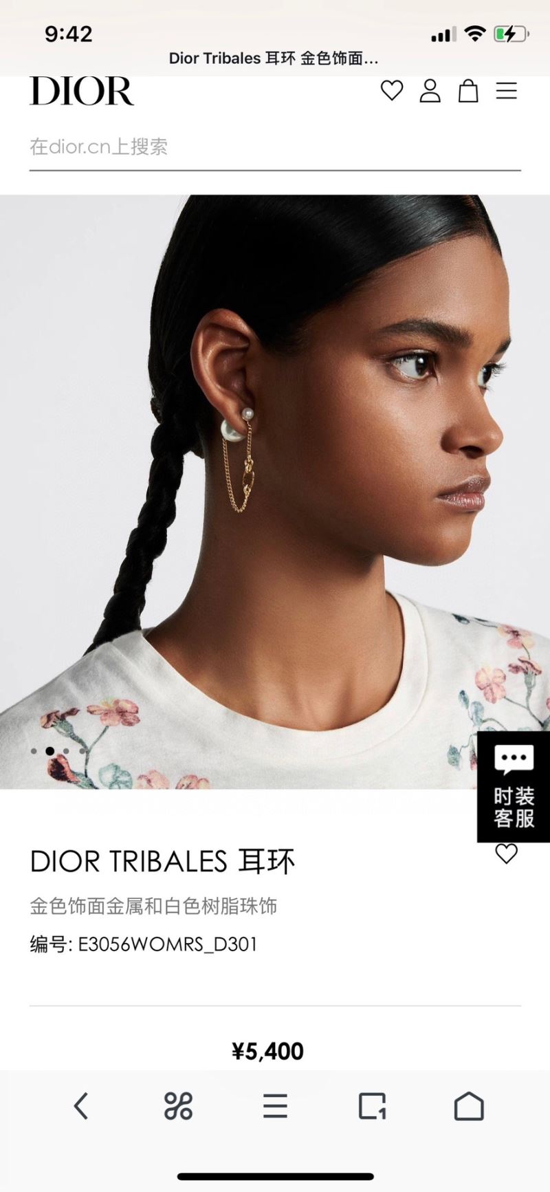 Christian Dior Earrings